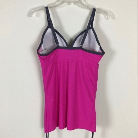 Free Country Tankini Fuchsia Top Size L - Picture 6 of 8